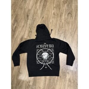 Polyphia Hoodie Hooded Sweatshirt Size Large Intricate Band Metal Rock